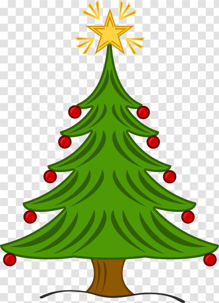 Christmas Tree Clip Art - Spruce - Pictures Clipart Transparent PNG