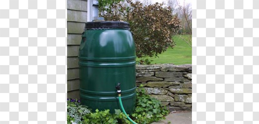 Rain Barrels Rainwater Harvesting Gutters - Garden - Water Barrel Transparent PNG
