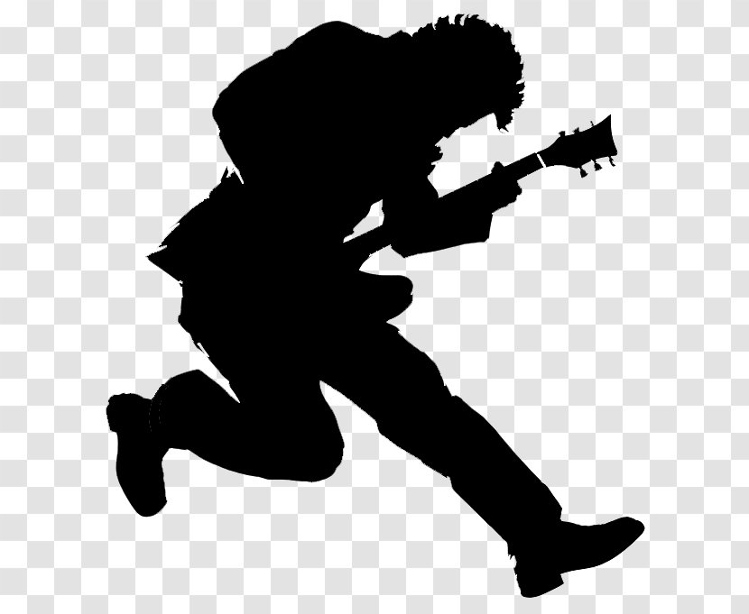 Musician Guitarist Recording Contract - Silhouette - Musicians Transparent PNG