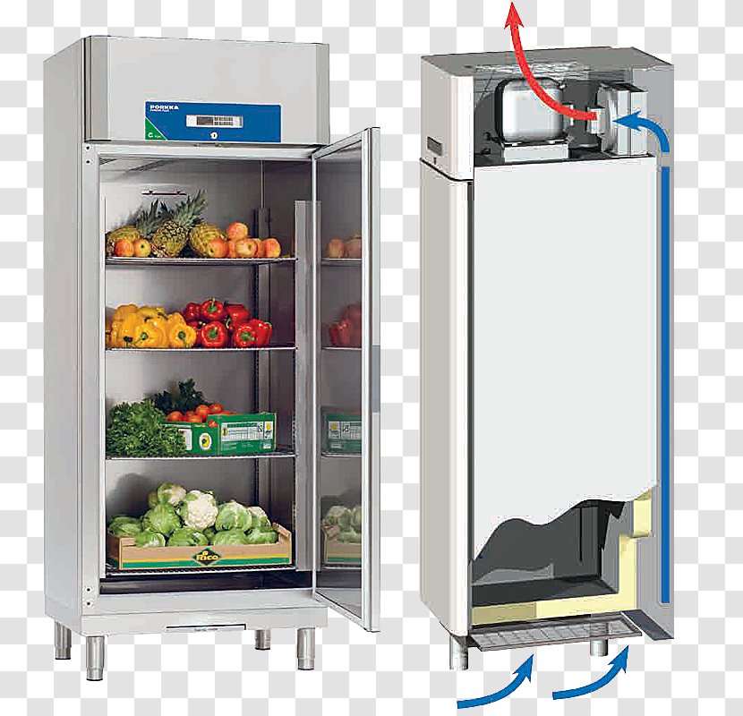 Refrigerator Freezers Cold Hotel Refrigeration - Major Appliance - Sae 304 Stainless Steel Transparent PNG