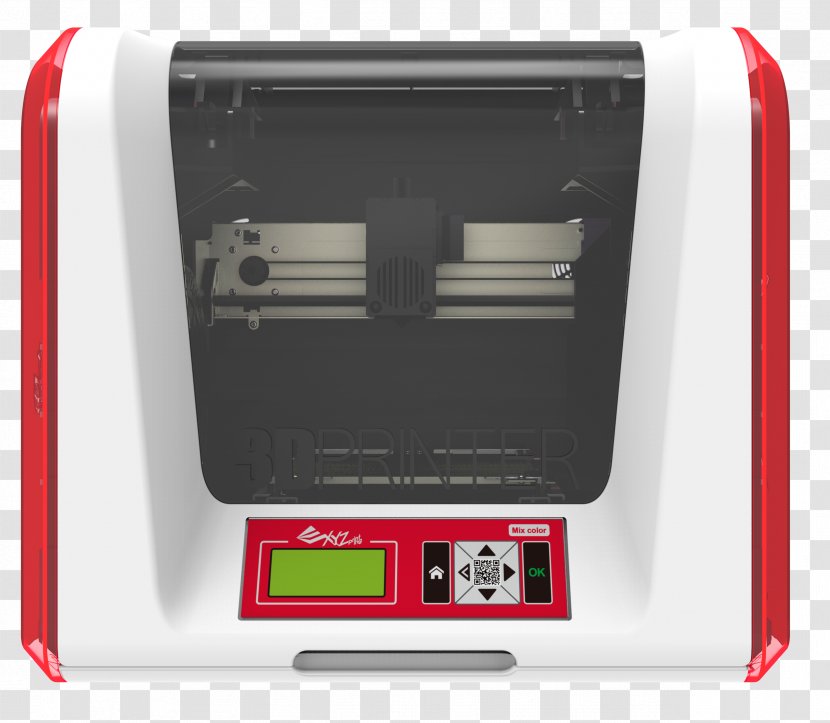 3D Printing Polylactic Acid Fused Filament Fabrication Extrusion - Color - Printer Transparent PNG