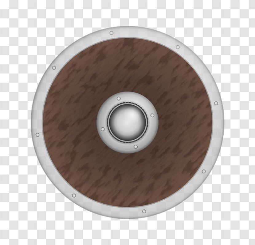 Round Shield Viking Clip Art - Picture Of A Transparent PNG