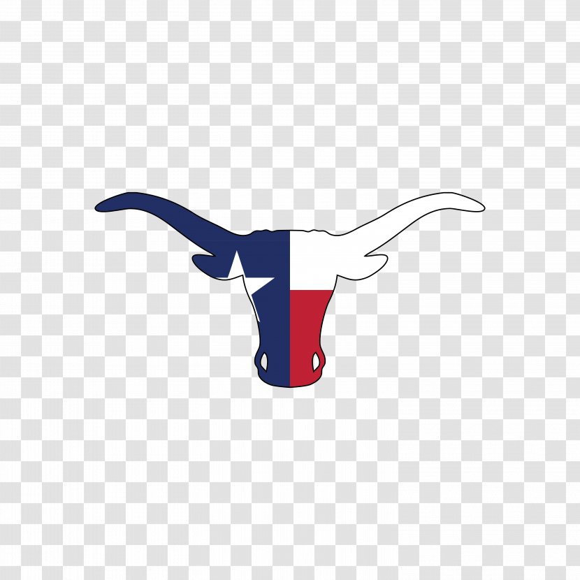 Texas Longhorn English Logo - Watercolor - Interesting Design Transparent PNG