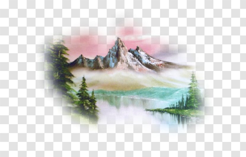 Watercolor Painting Water Resources Drawing Landscape - Grass Transparent PNG