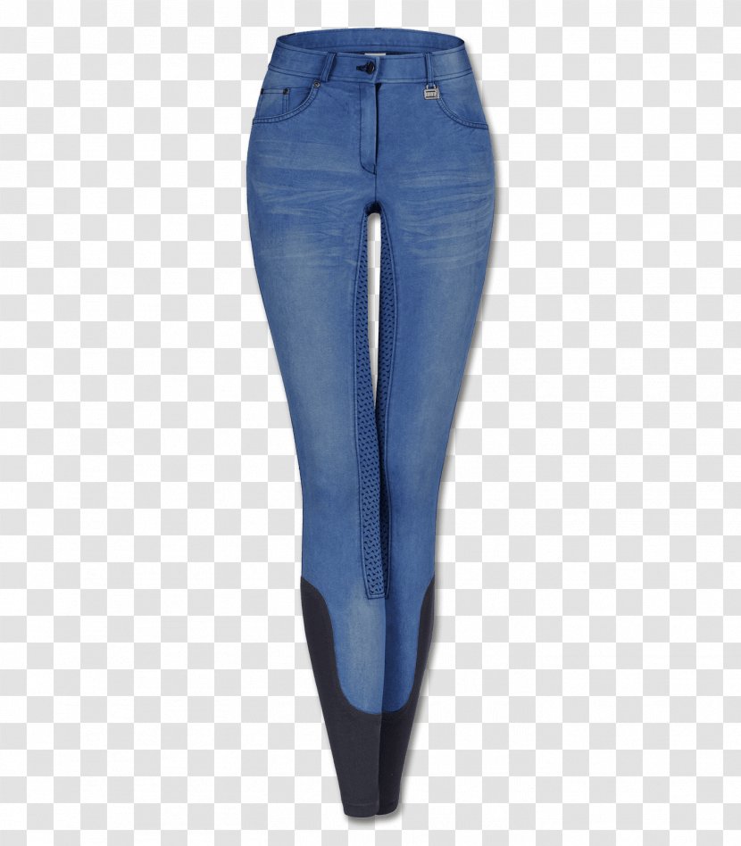 Jeans Denim Cobalt Blue Jodhpurs Waist Transparent PNG