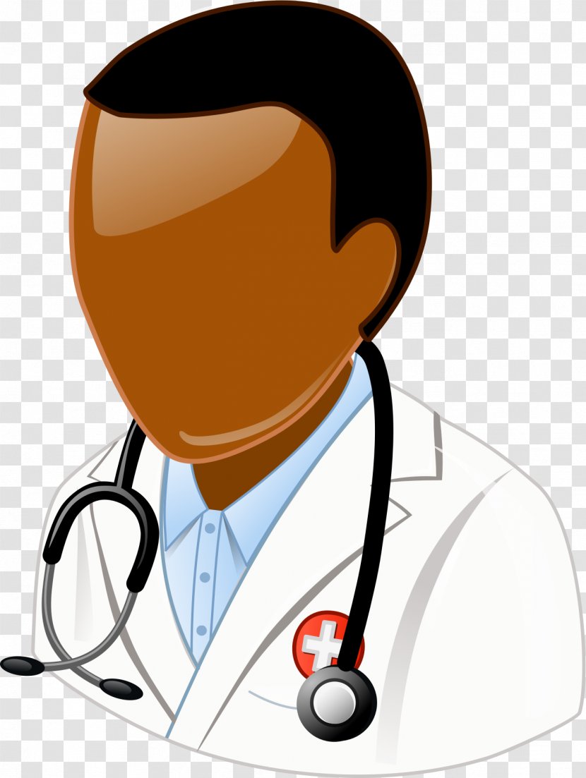 Physician Health Care Homeopathy Therapy Hair Transplantation - Black Doctor Transparent PNG