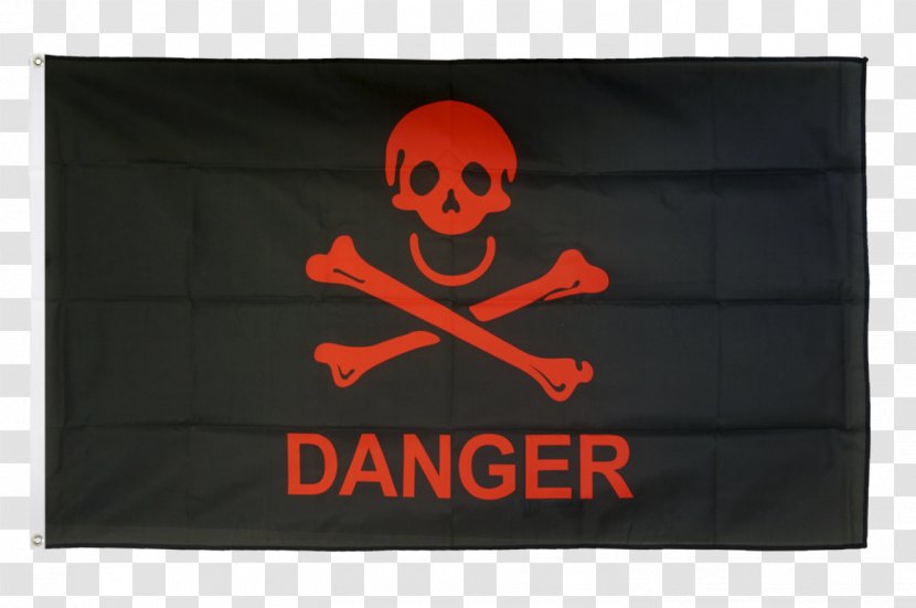 Flag Jolly Roger Pirate Privateer Brand - Black Transparent PNG