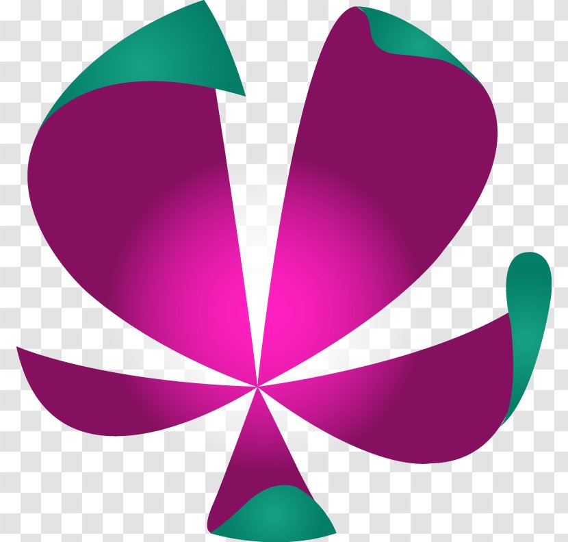 Green Purple Clip Art - Magenta - Hand-painted Bottom Edge Leaf Design Transparent PNG