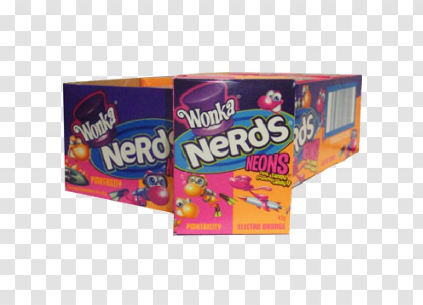 The Willy Wonka Candy Company Nerds Flavor - Confectionery Transparent PNG