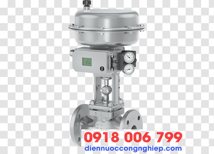 Control Valves Valve Actuator Flow Globe - Machine Transparent PNG