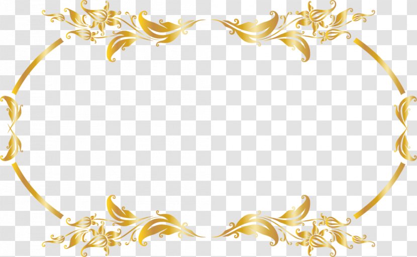 Luxury Gold Gratis - Vecteur - Border Transparent PNG