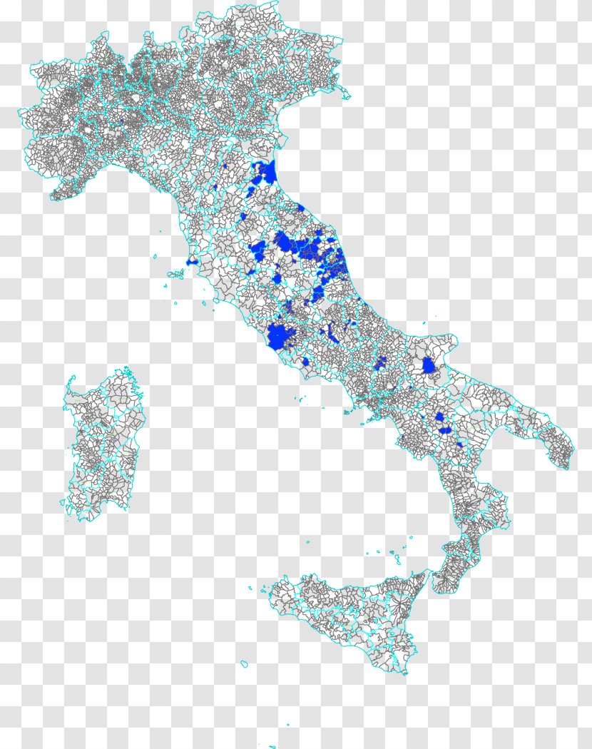 Carmet Srl Regions Of Italy Map Transparent PNG