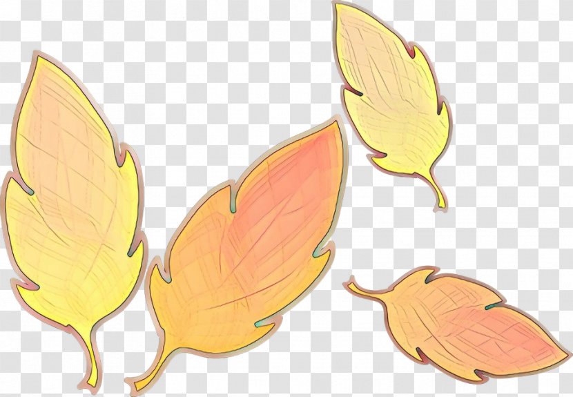 Yellow Leaf Plant Herbaceous - Cartoon Transparent PNG