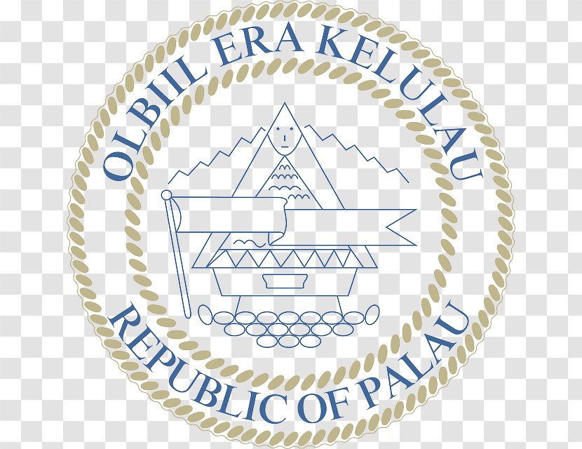 Seal Of Palau T-shirt Coat Arms Flag Transparent PNG