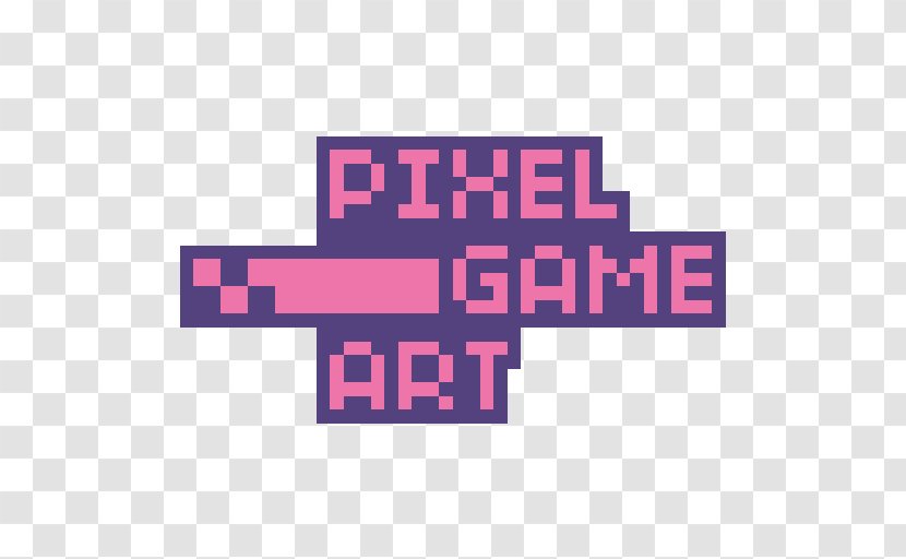 Logo Elliot Quest Pixel Art Video Game - Violet - Buttorn Transparent PNG