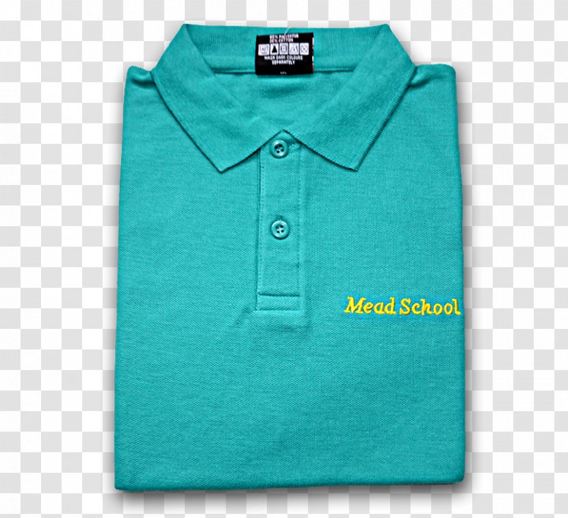 Sleeve Polo Shirt Collar Button Barnes & Noble - Aqua Transparent PNG
