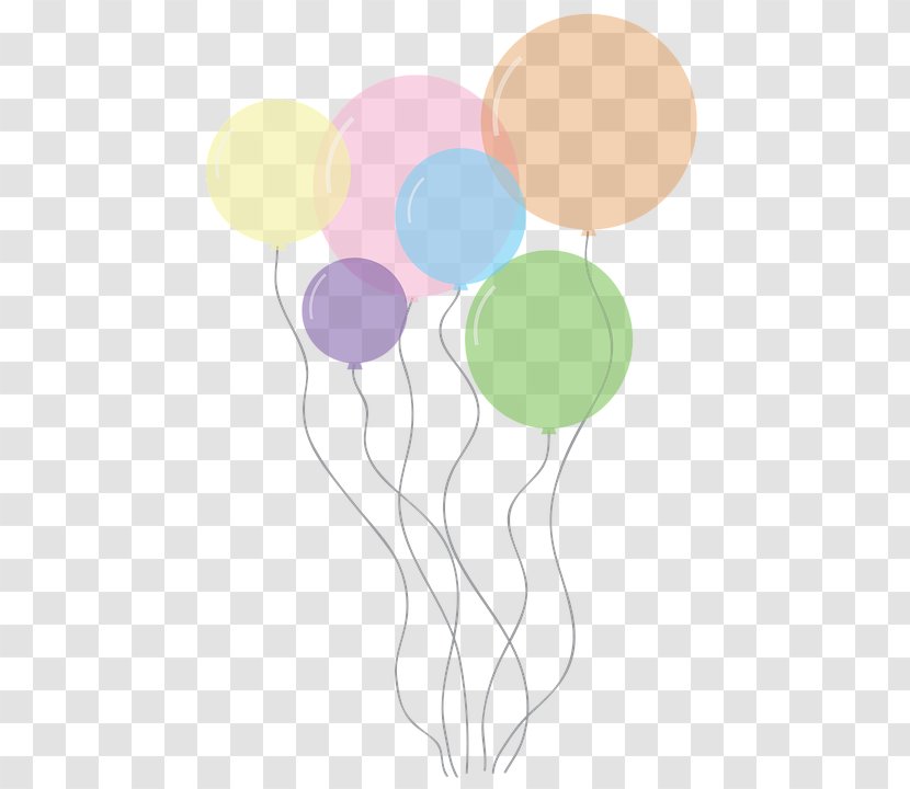 Toy Balloon Birthday Party Clip Art - Greeting Note Cards Transparent PNG