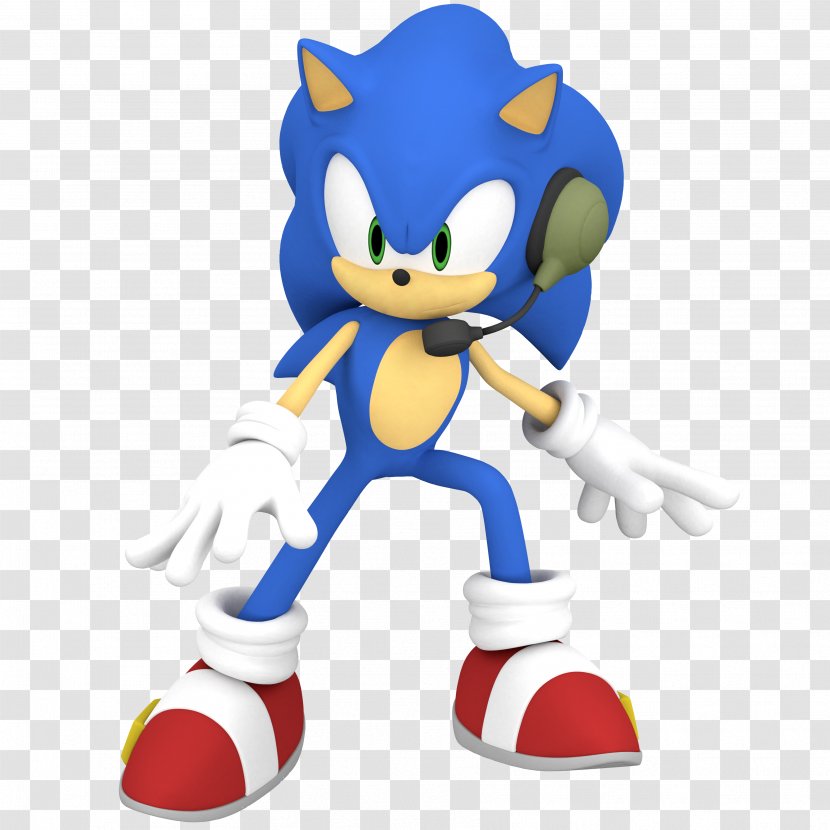 Sonic Forces And The Secret Rings Generations Hedgehog Shadow - Action Figure - 3D Transparent PNG