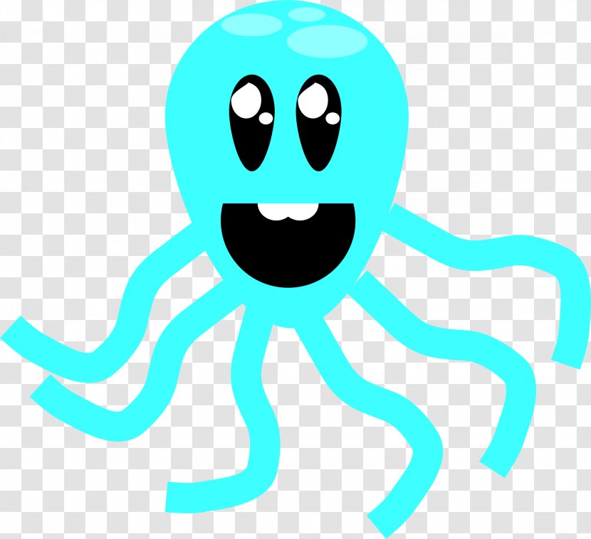 Octopus Smiley Clip Art Human Behavior - Watercolor Transparent PNG