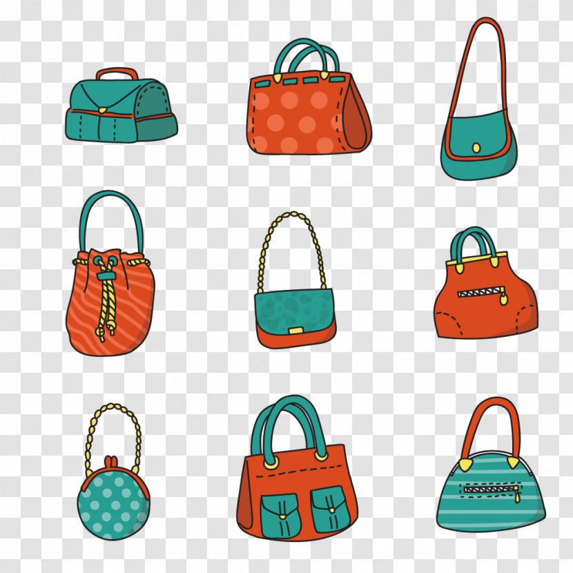 Tote Bag Download Euclidean Vector Handbag - Clip Art - Fashion Women's Transparent PNG