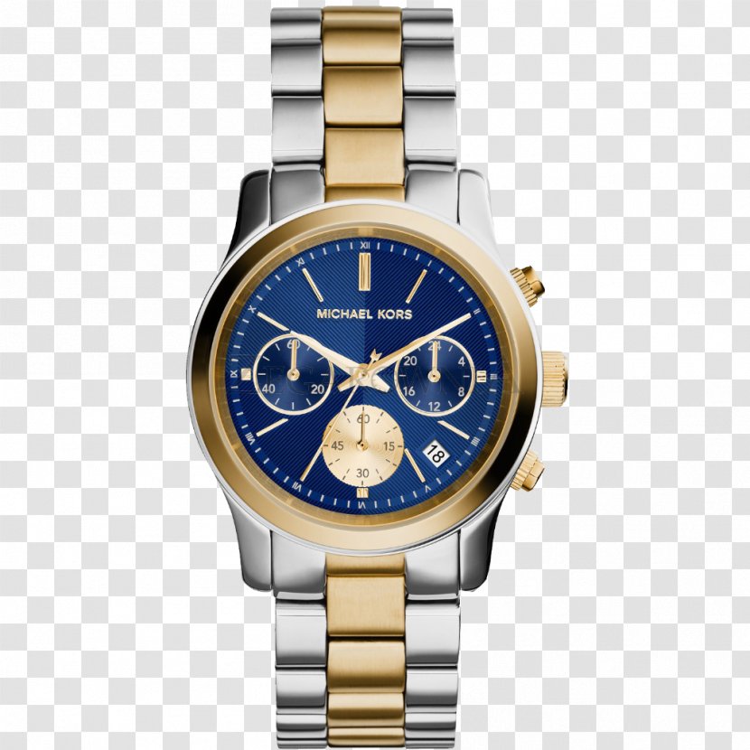 Watch Blue Chronograph Stainless Steel Two-tone - Accessory - Watches Transparent PNG