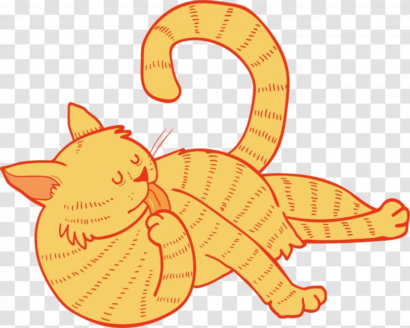 Cat Claw Computer File - Paw - A Licking Its Claws Transparent PNG