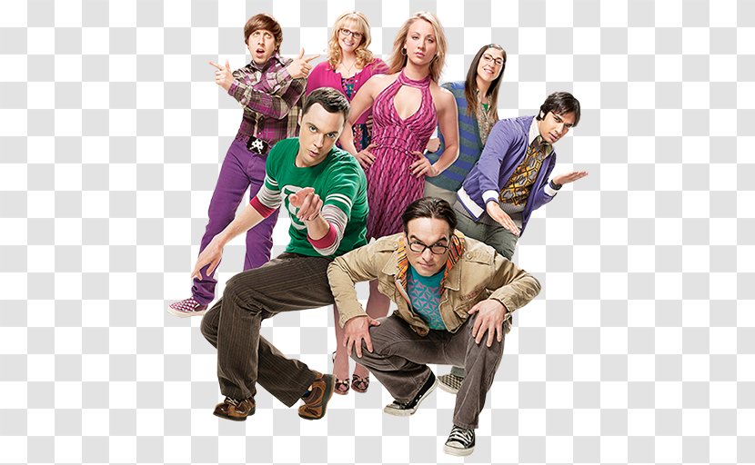 Leonard Hofstadter Sheldon Cooper Penny Raj Koothrappali Bernadette Rostenkowski - Dancer - The Big Bang Theory Transparent PNG