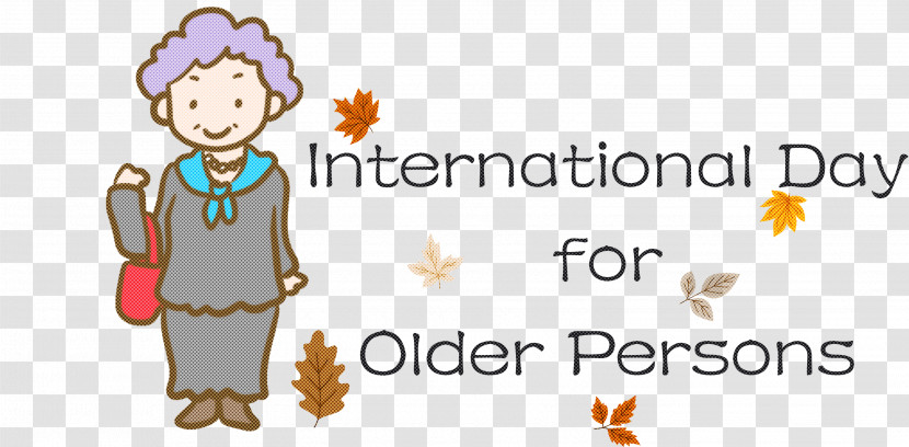 International Day For Older Persons International Day Of Older Persons Transparent PNG