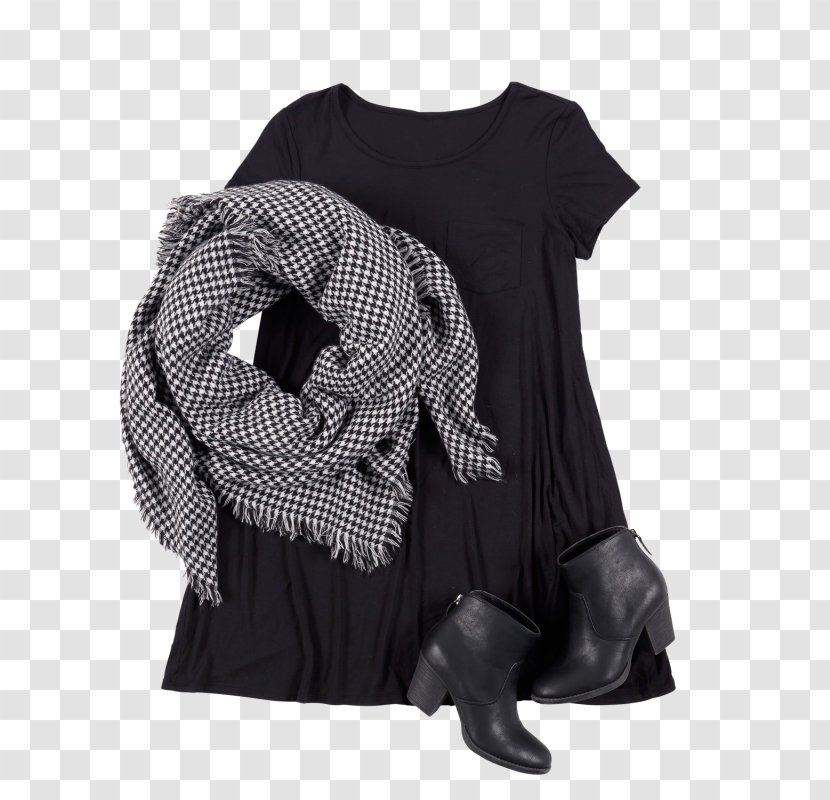 Sleeve T-shirt Shoulder Scarf Product - Neck - Blanket Transparent PNG