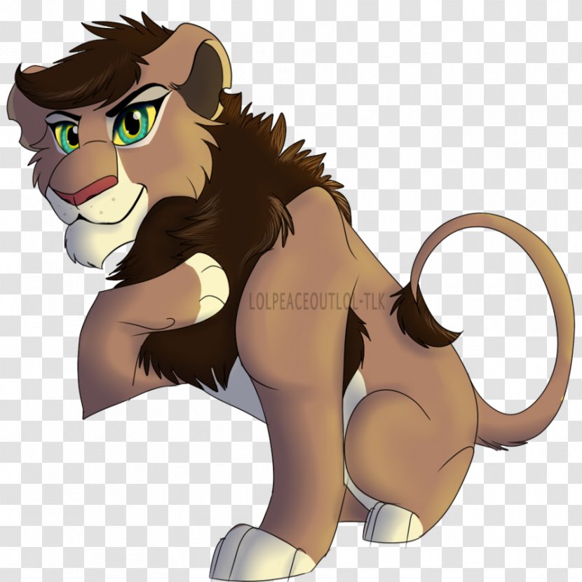Lion Cougar Cat Horse - Silhouette Transparent PNG