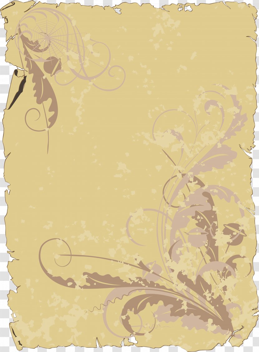 Paper Drawing Vector - Art - Lace Background Transparent PNG