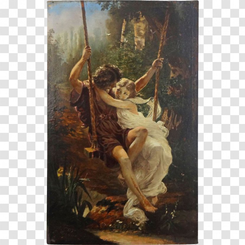 The Swing Painting Storm Spring - Stock Photography Transparent PNG