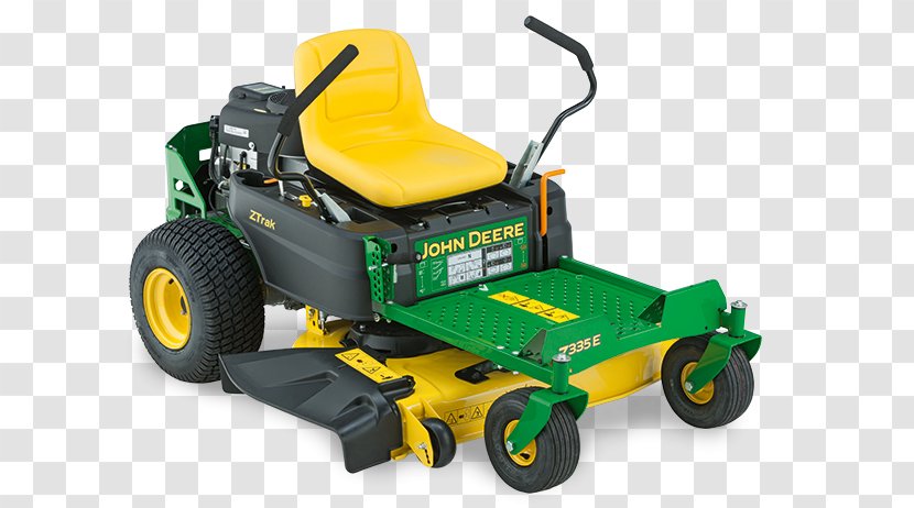 John Deere Z345R Zero-turn Mower Lawn Mowers Riding - Vtwin Engine - Club Cadet Tractor Transparent PNG