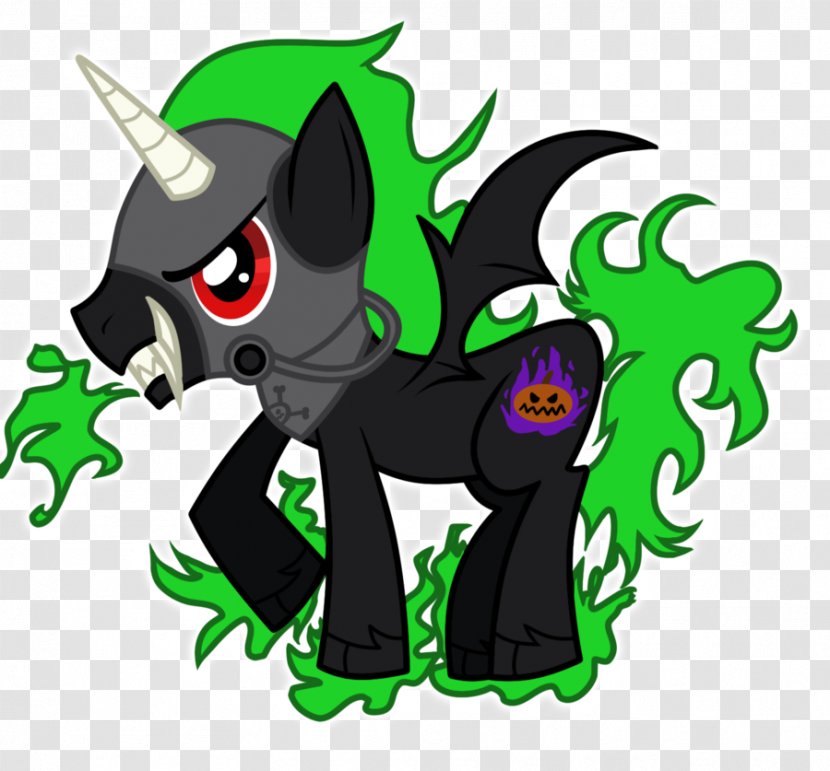 Horse Green Legendary Creature Clip Art - Mythical - Pony Tail Transparent PNG