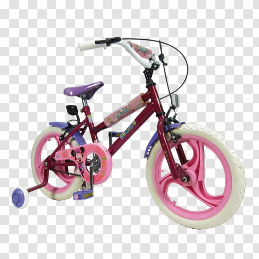 Bicycle Pedals Minnie Mouse Mickey Wheels - Frame Transparent PNG