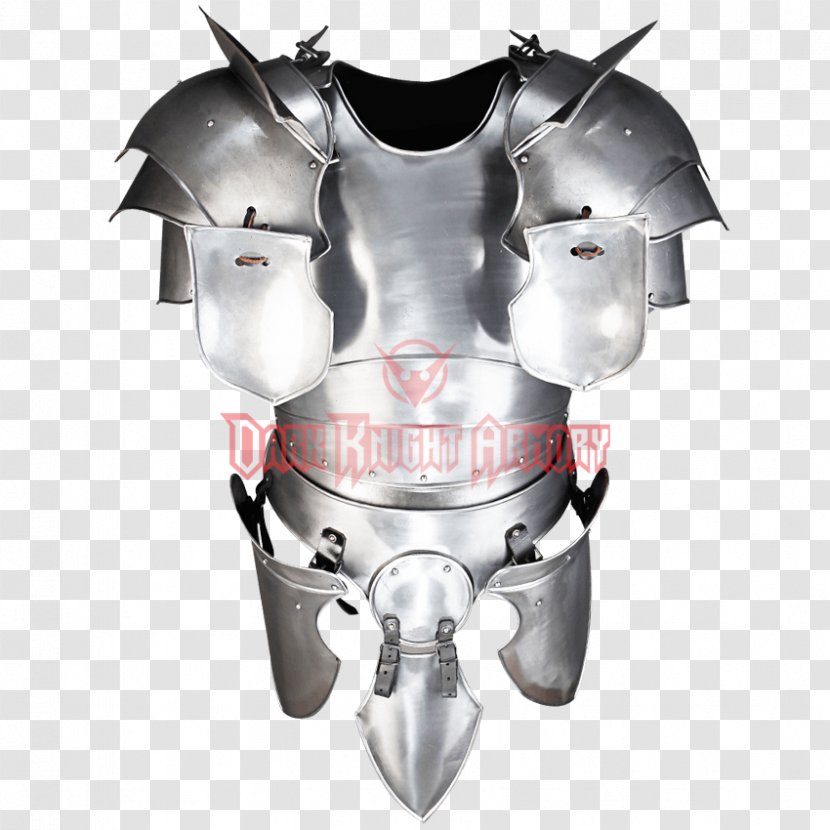 Cuirass Galahad Knight Plate Armour - Motorcycle Accessories Transparent PNG
