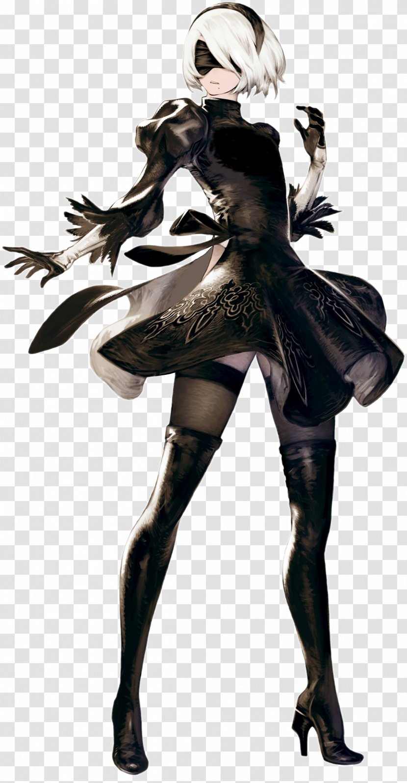 Nier: Automata Drakengard Bravely Default Valkyrie Anatomia: The Origin - Watercolor - Frame Transparent PNG