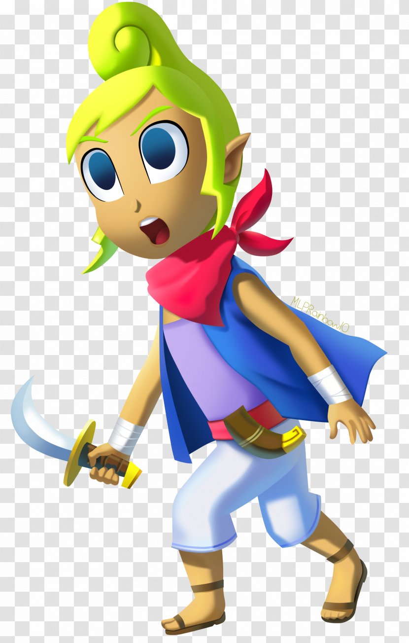 The Legend Of Zelda: Wind Waker HD Link Ocarina Time DeviantArt - Toy Transparent PNG