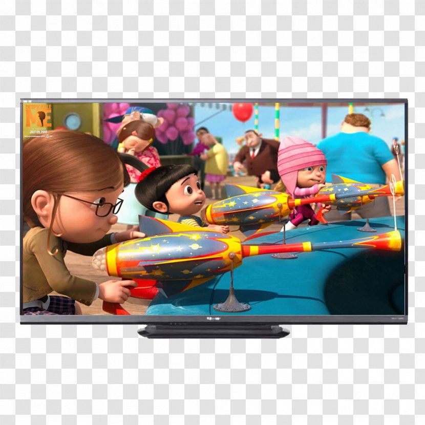 Lucy Wilde Despicable Me 3D Film - Fun - 4-core CPU LCD Screen TV Transparent PNG