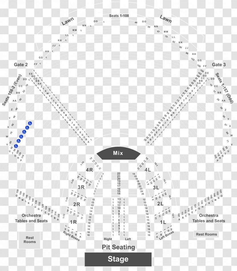 State Bank Amphitheatre At Chastain Park Lauryn Hill Tickets (Rescheduled From August 3) Maxwell Atlanta Cmns Northeast - Ampitheatre Transparent PNG