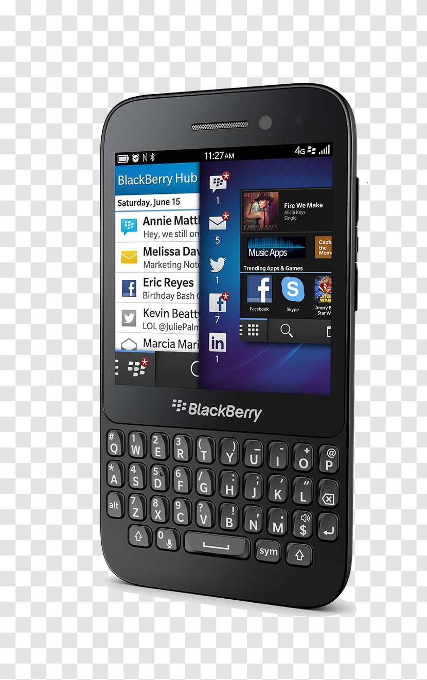 BlackBerry Q5 Z10 Z30 Smartphone IPhone - Blackberry Bold Transparent PNG