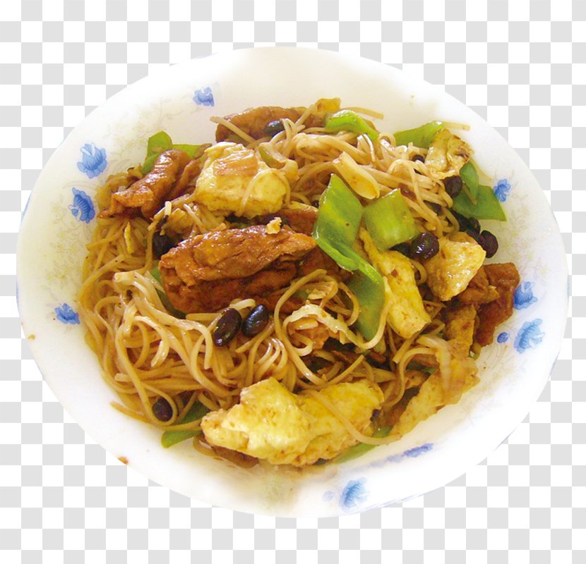 Phat Si-io Singapore-style Noodles Chinese Lo Mein Fried - Cuisine - Oil Nut Egg Transparent PNG