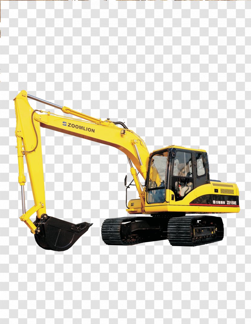 Crawler Excavator Zoomlion Heavy Machinery Crane - Bucketwheel - Excavating Transparent PNG