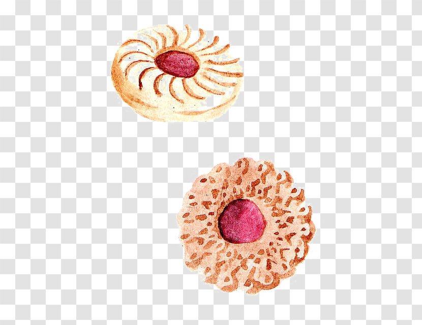 Illustration - Biscuit - Hand-painted Cookies Transparent PNG
