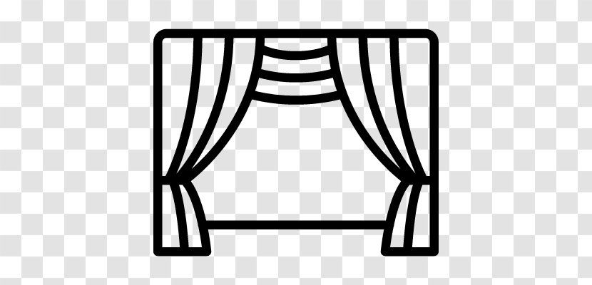 Theater Drapes And Stage Curtains Cinema Theatre - Area - Black Transparent PNG