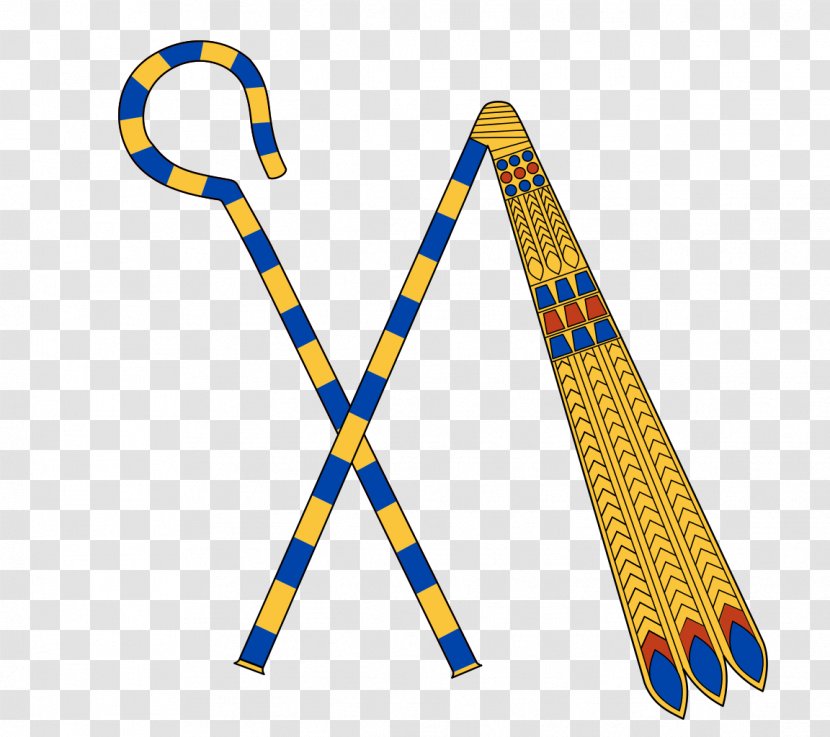 Ancient Egypt Crook And Flail Old Kingdom Of Shepherd's - Pharaoh Transparent PNG
