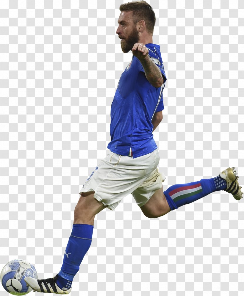 Team Sport Football Baseball Cobalt Blue - Joint - Daniele De Rossi Transparent PNG