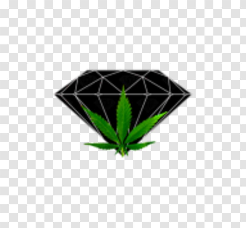 T-shirt Diamond Cannabis Jewellery Logo - Plant Transparent PNG