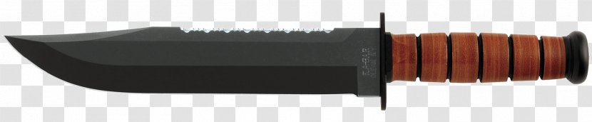 Knife Tool Ka-Bar Weapon Leather Transparent PNG