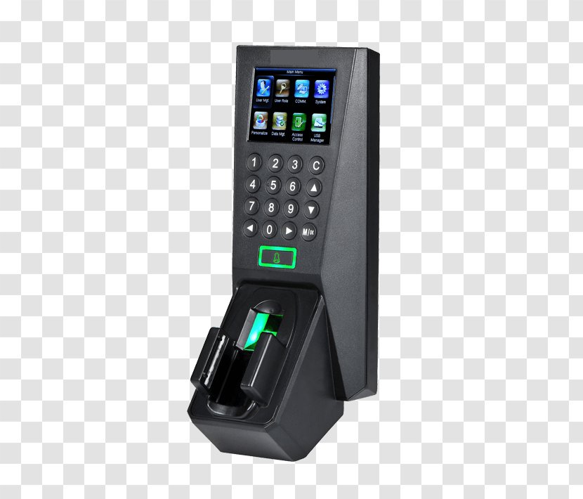Access Control Biometrics Security Alarms & Systems Fingerprint Zkteco - Multimedia - Advanced Content System Transparent PNG